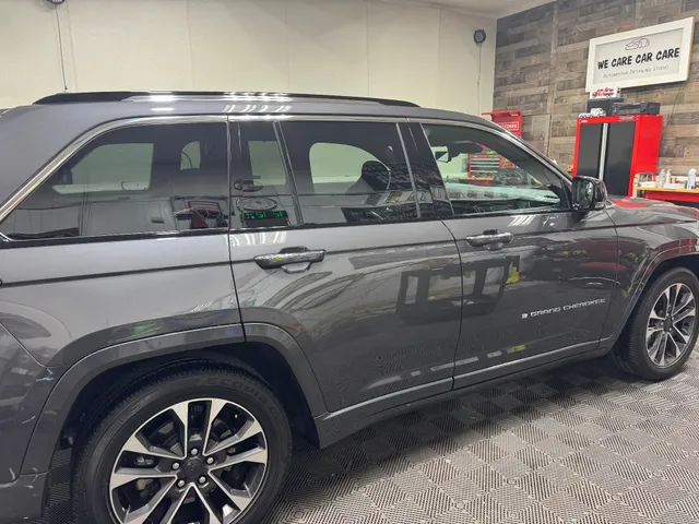 Jeep Grand Cherokee exterior detail at We Care Car Care studio